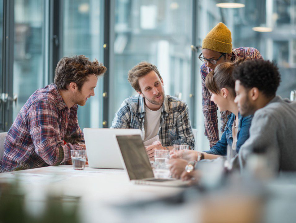 Business team collaboration